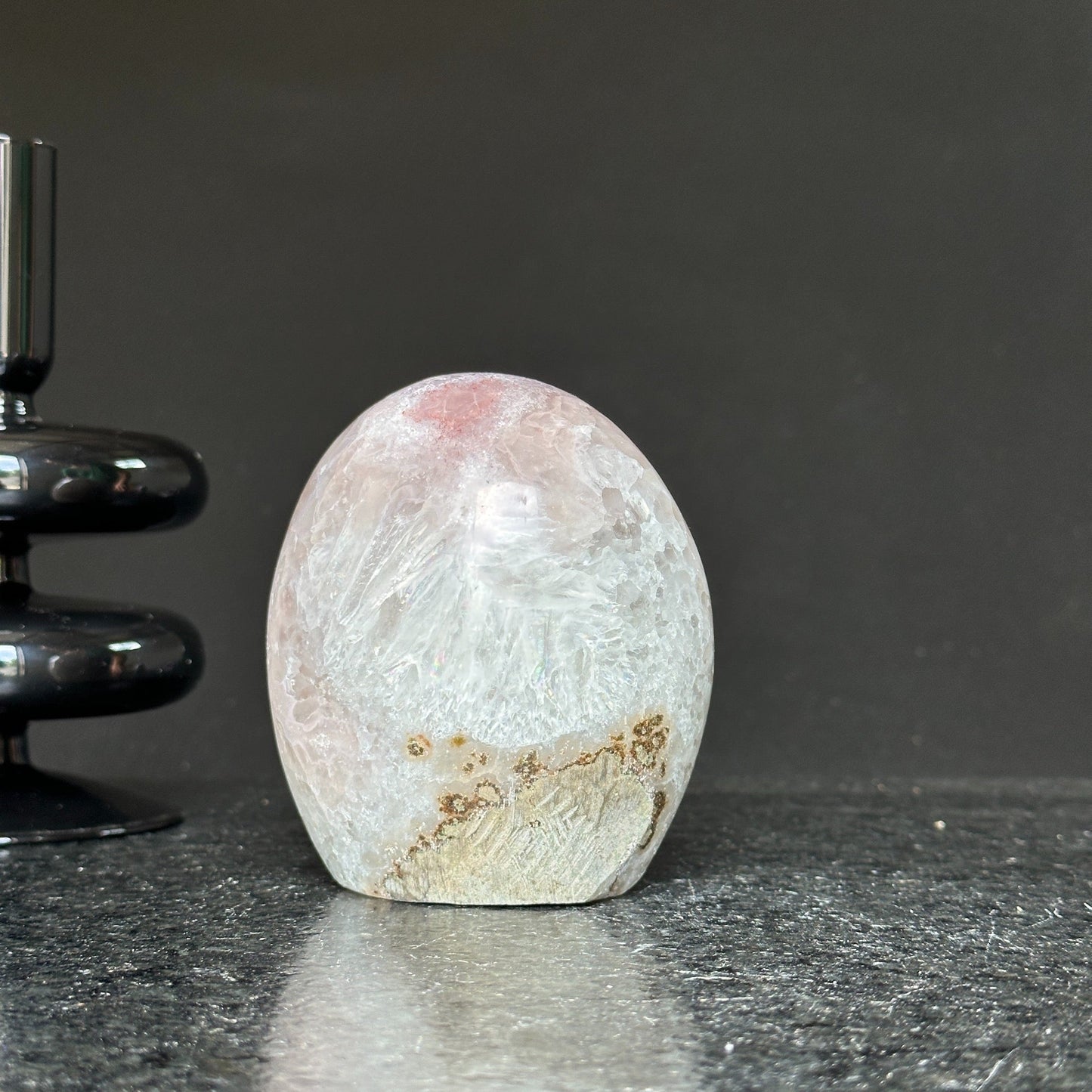 Incredible Deep Purple Amethyst Stone, Egg shaped crystal piece, AAA amethyst quality Oval Full polished Crystal