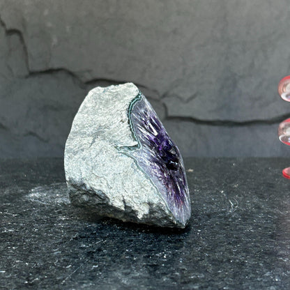 Large crystal amethyst