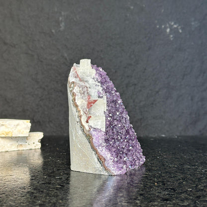 Large amethyst geode with FREE GIFT BOX, Mindfulness gift