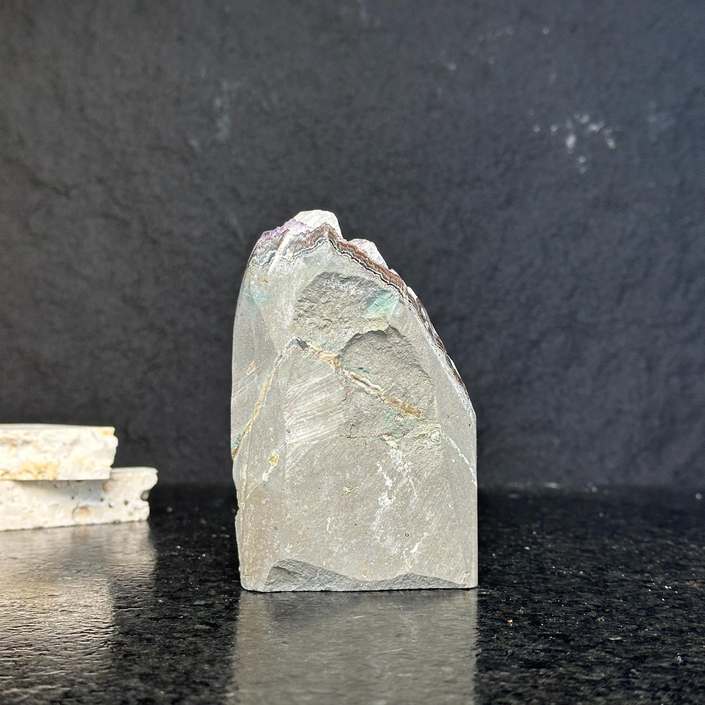 Large amethyst geode with FREE GIFT BOX, Mindfulness gift