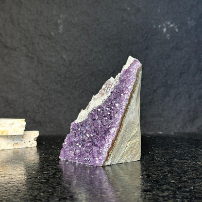 Large amethyst geode with FREE GIFT BOX, Mindfulness gift