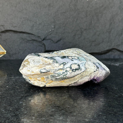 Amethyst and Agate Geode Cave, Large Cave shaped, wonderful piece for collectors, Full polished, Stunning decor Crystal