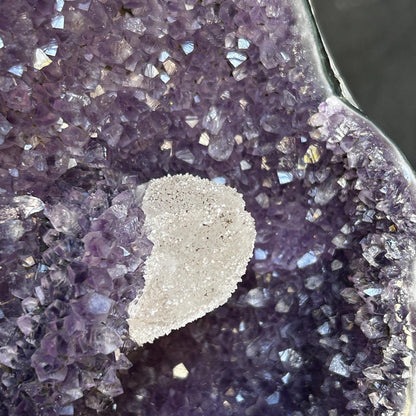 Precious stones and semi precious geode