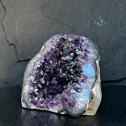 Unique Premium quality Amethyst, Geode cave amethyst 9 inches