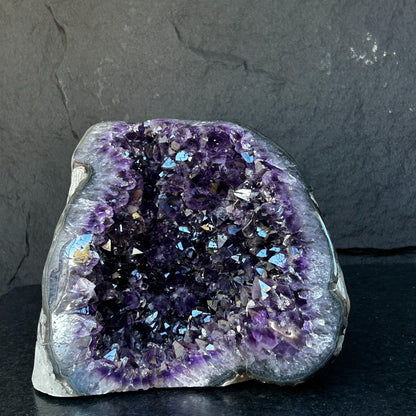 Unique Premium quality Amethyst, Geode cave amethyst 9 inches