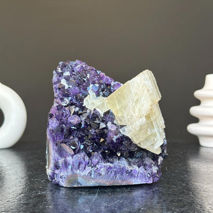 Top Grade Amethyst Geode, 5 inches Tall