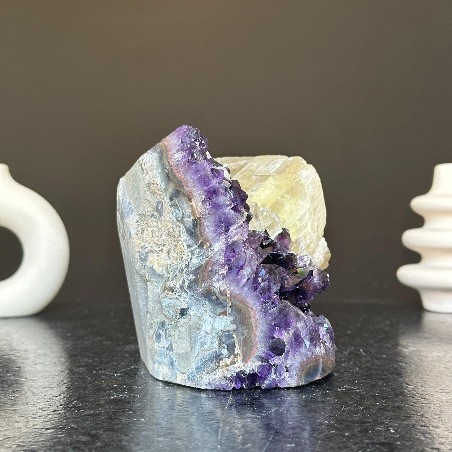 Top Grade Amethyst Geode, 5 inches Tall