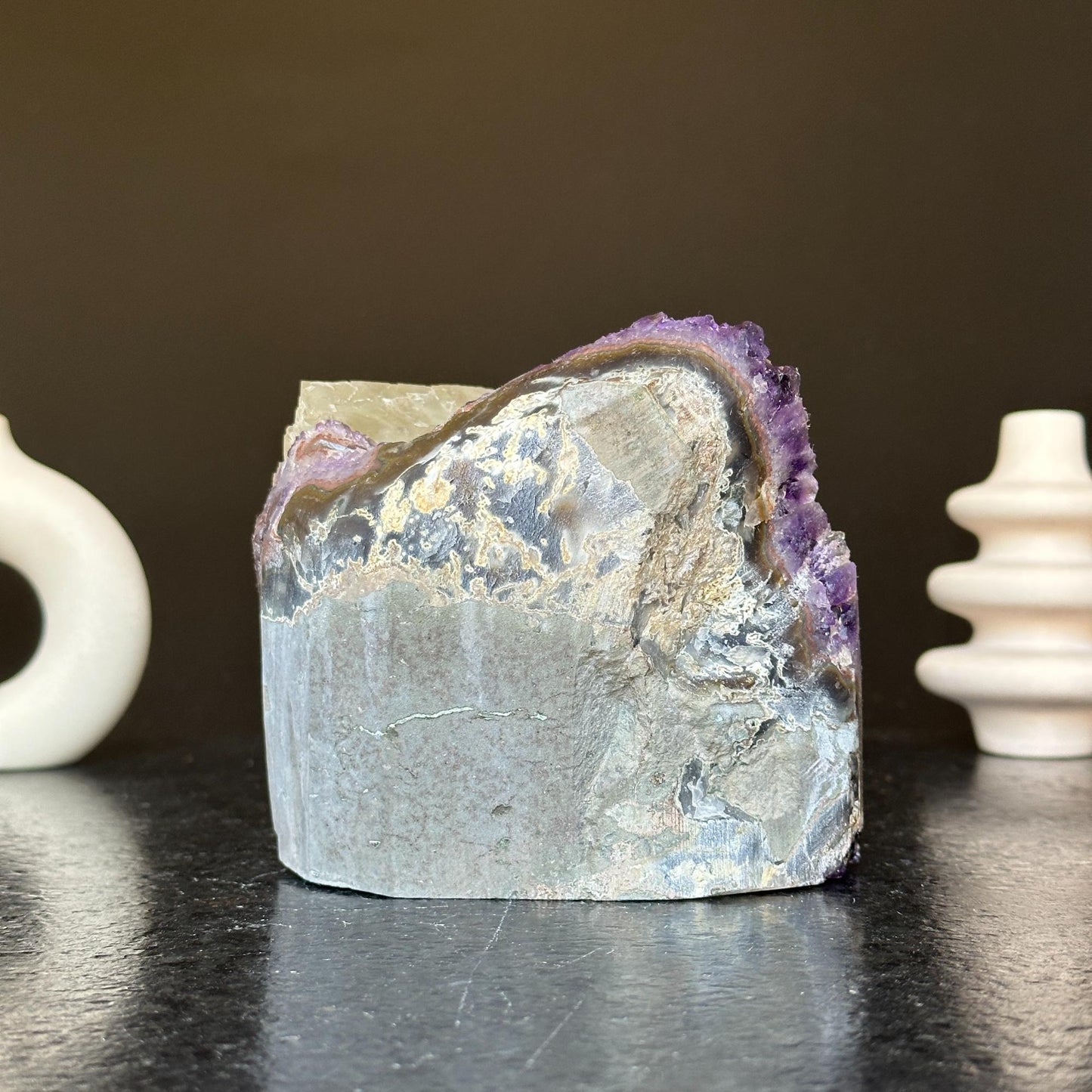 Top Grade Amethyst Geode, 5 inches Tall