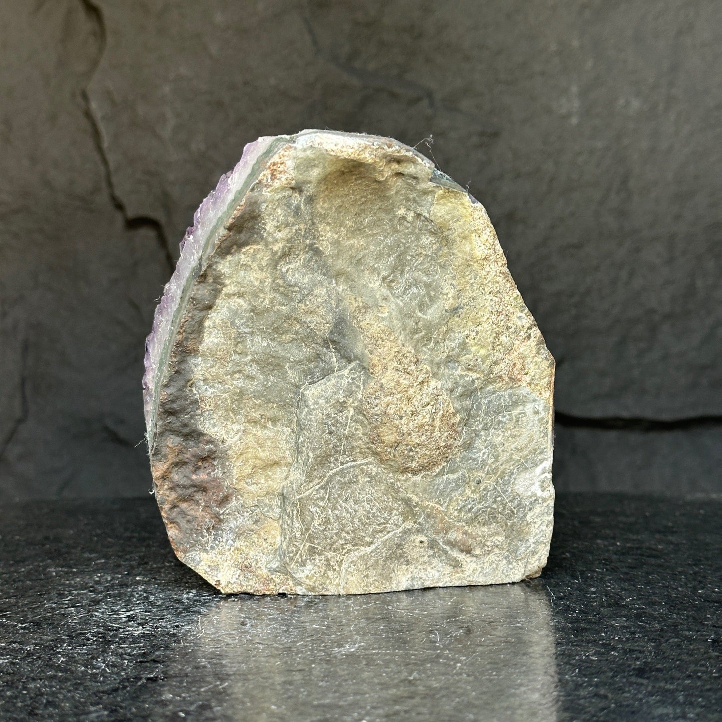 Deep purple amethyst cathedral, 2LB amethyst crystal