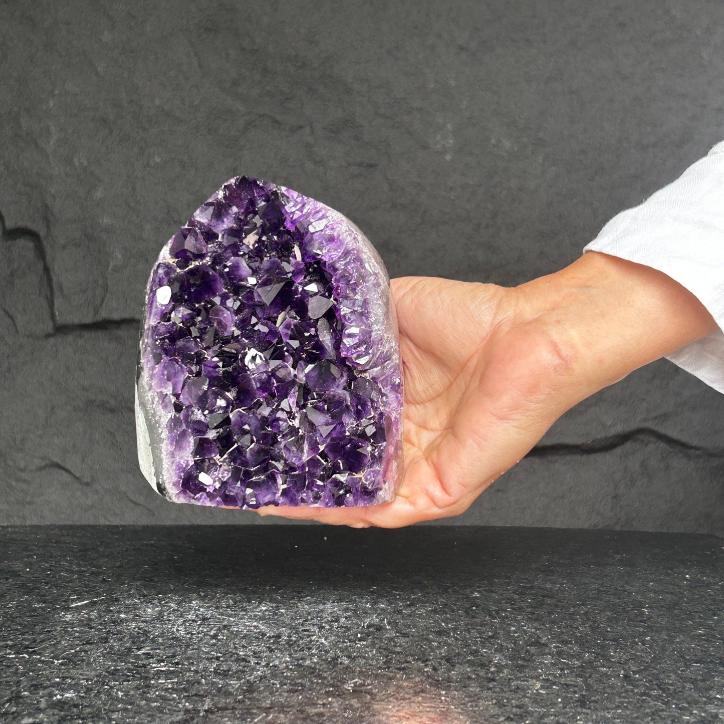 Amethyst cathedral, Stunning self standing amethyst with sparkly huge crystals points, Beautiful natural amethyst