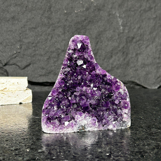 Amethyst druzy stone, extra large amethyst geode