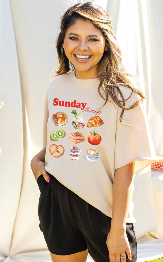 Sunday Mornings Tee