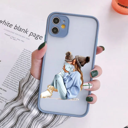 Super Mom Dad Hard Baby Girl Phone Case For iphone