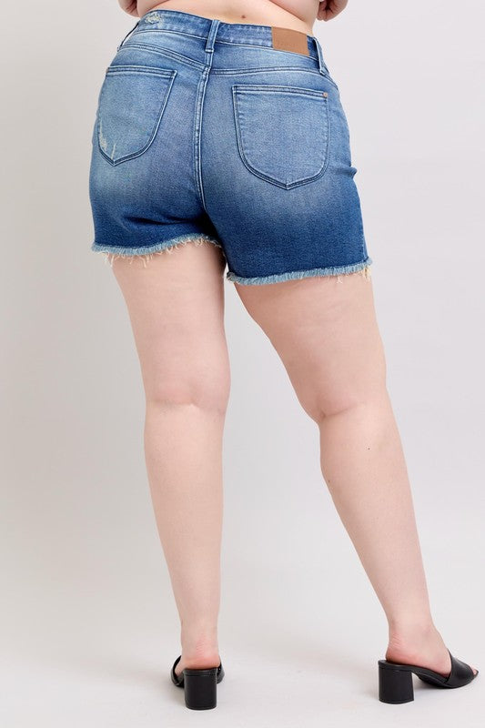 Judy Blue Shield Pocket Shorts