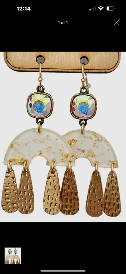 PP: Gold Raindrop Earring