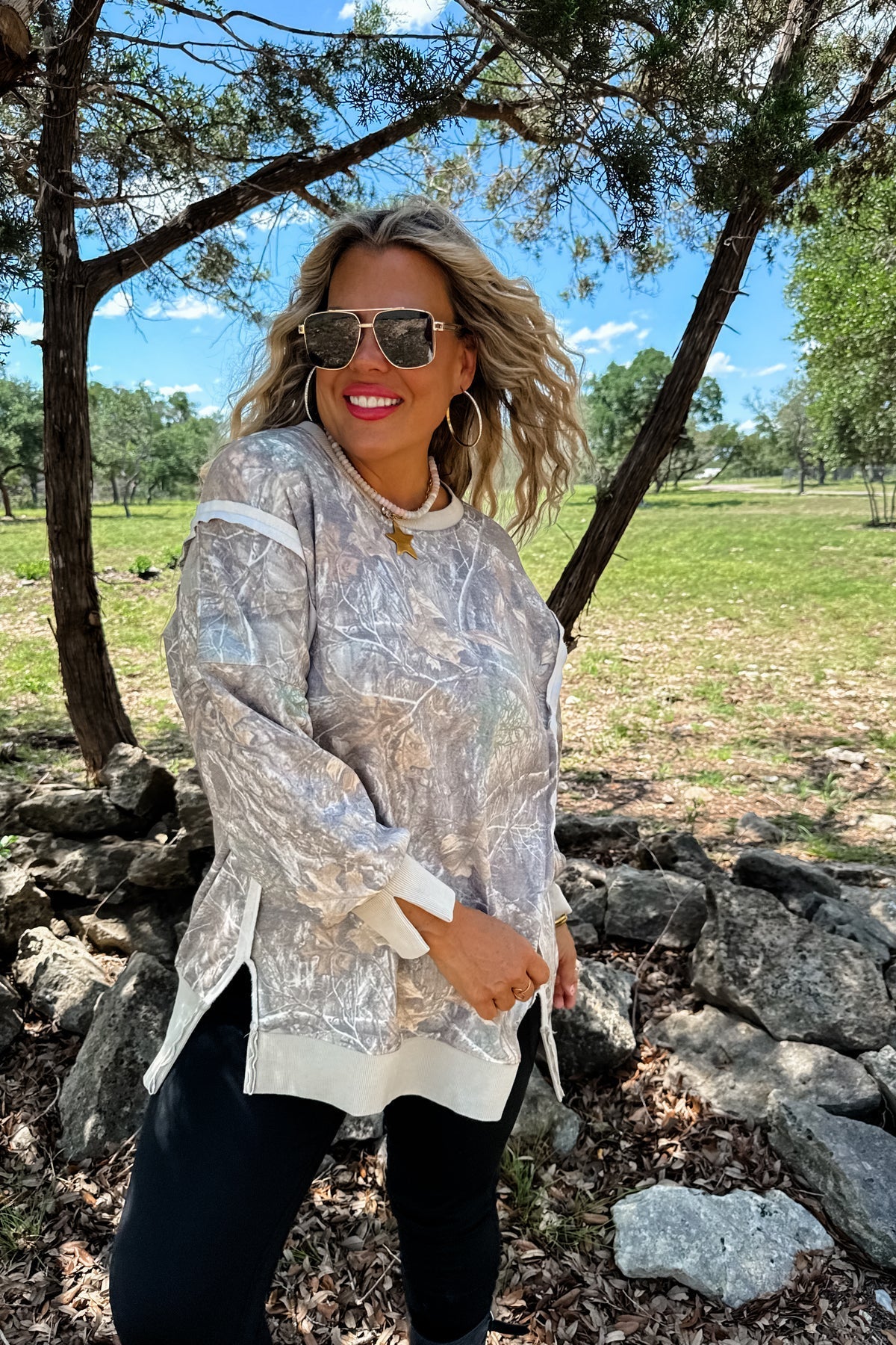 Camo Sweatshirt Style