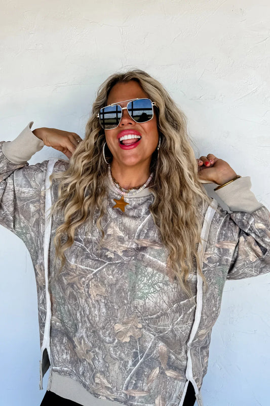 Camo Sweatshirt Style