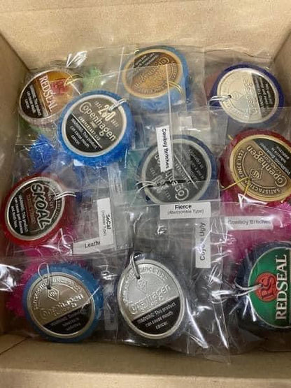 Grizzly Snuff Can Car Freshie