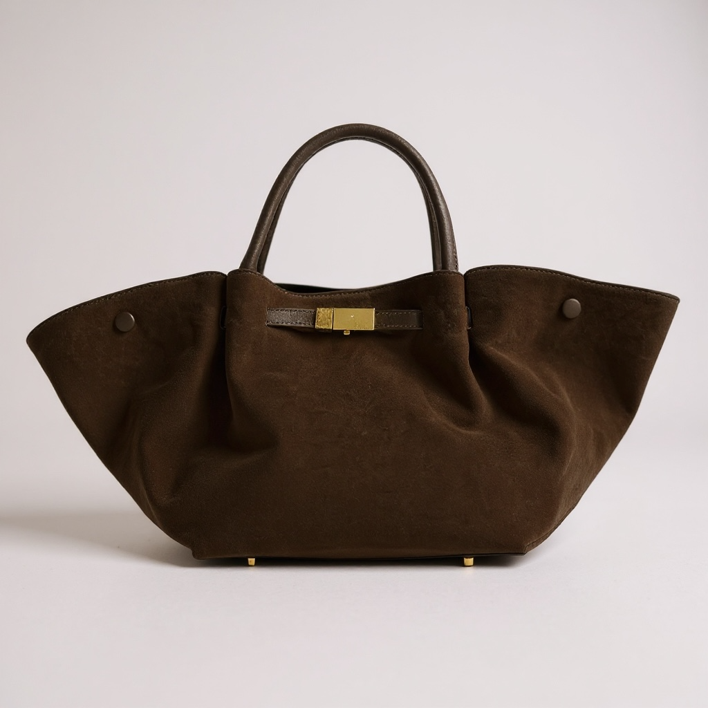 THE MARY SUEDE TOTE BAG
