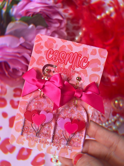 Sweet Love Balloon Arch Earrings