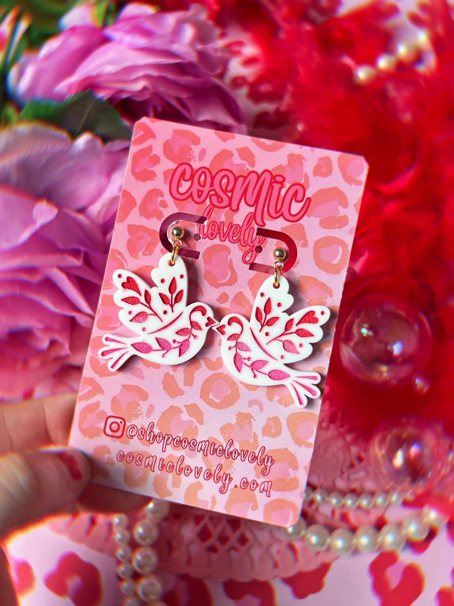 LOVE DOVE Ombre Earrings