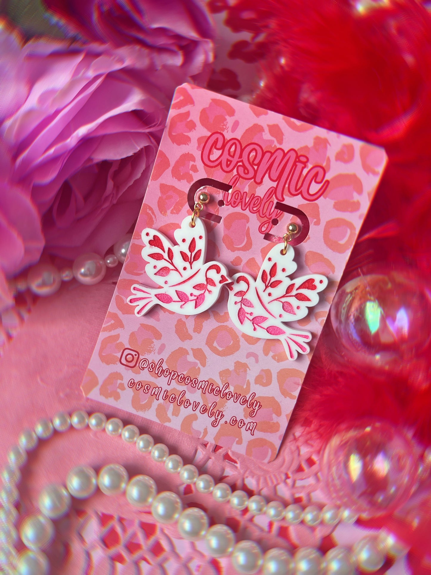 LOVE DOVE Ombre Earrings