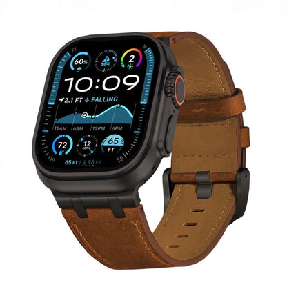 Premium AP Leather Band for Apple Watch - Vintage Design