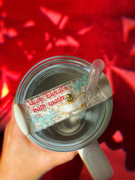 Jacob Elordi's Bath Water Tumbler H2.0 Cup Topper 40oz | 30oz | 20 oz