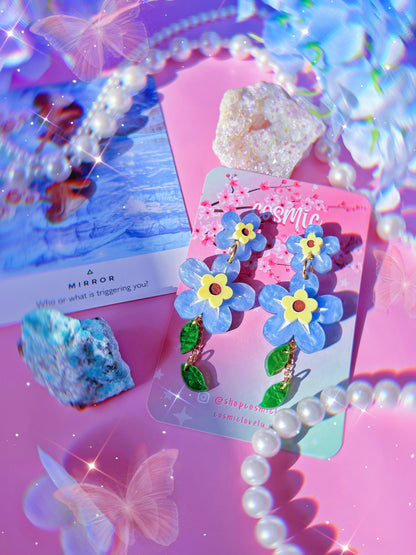 Forget Me Not Earrings