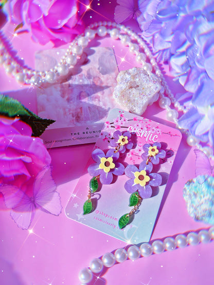 Forget Me Not Earrings