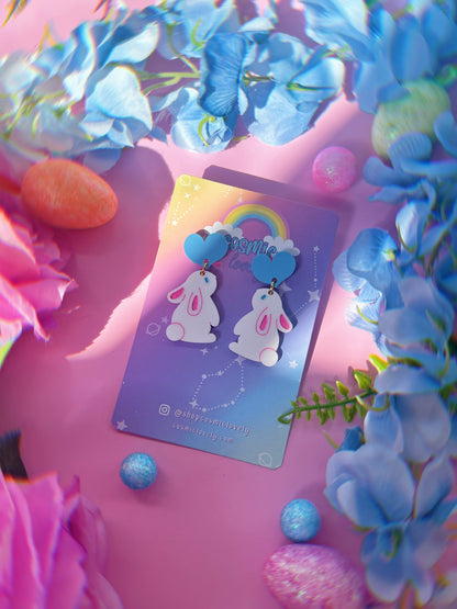 Kawaii Easter Bunny Earrings