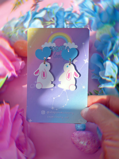 Kawaii Easter Bunny Earrings