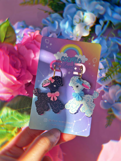 Kitschy Cutie Lamb Earrings
