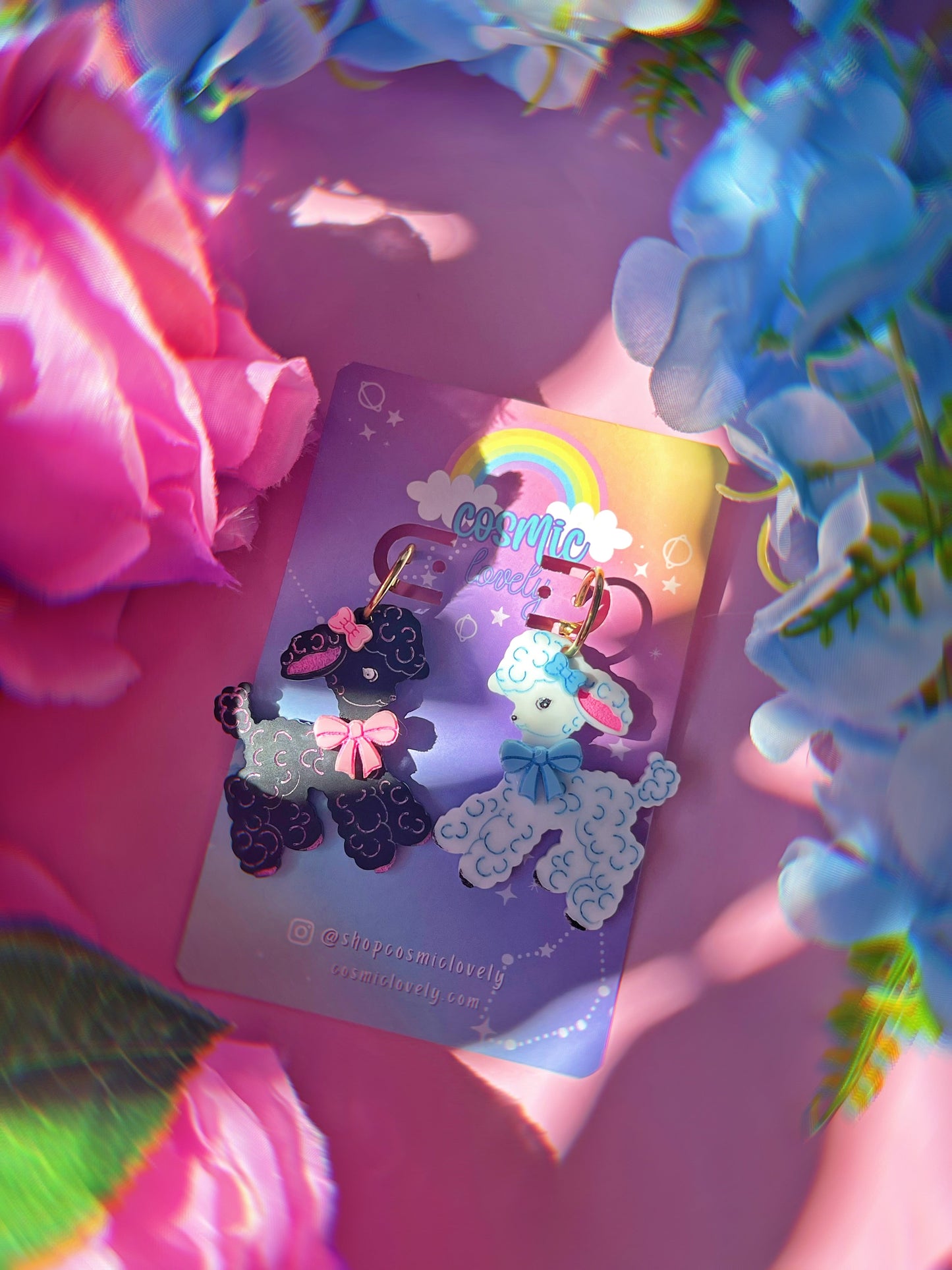 Kitschy Cutie Lamb Earrings