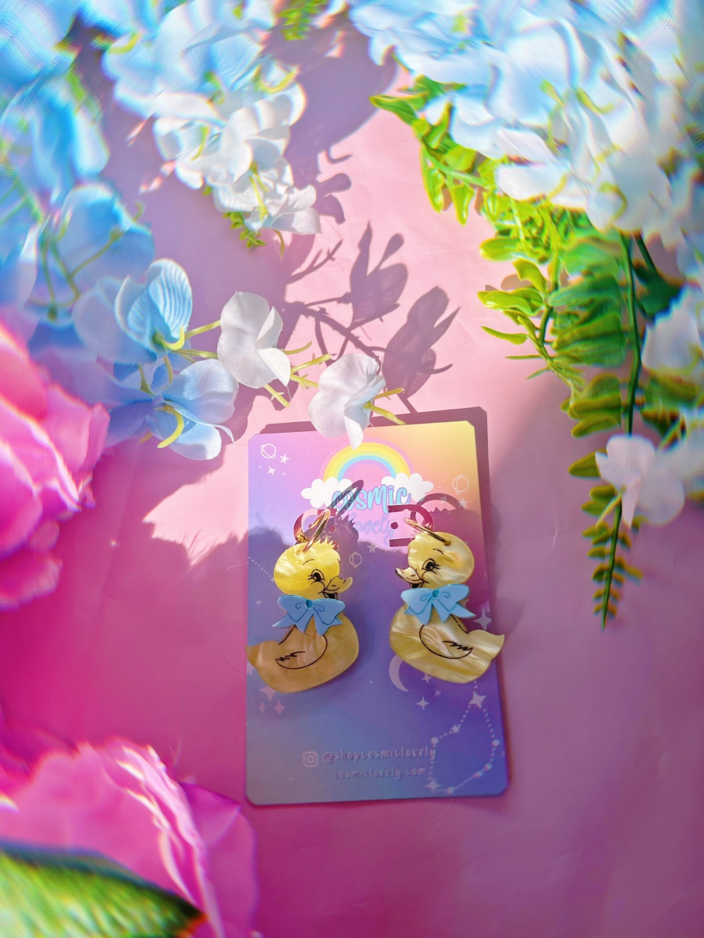 Kitschy Cutie Duckie Earrings