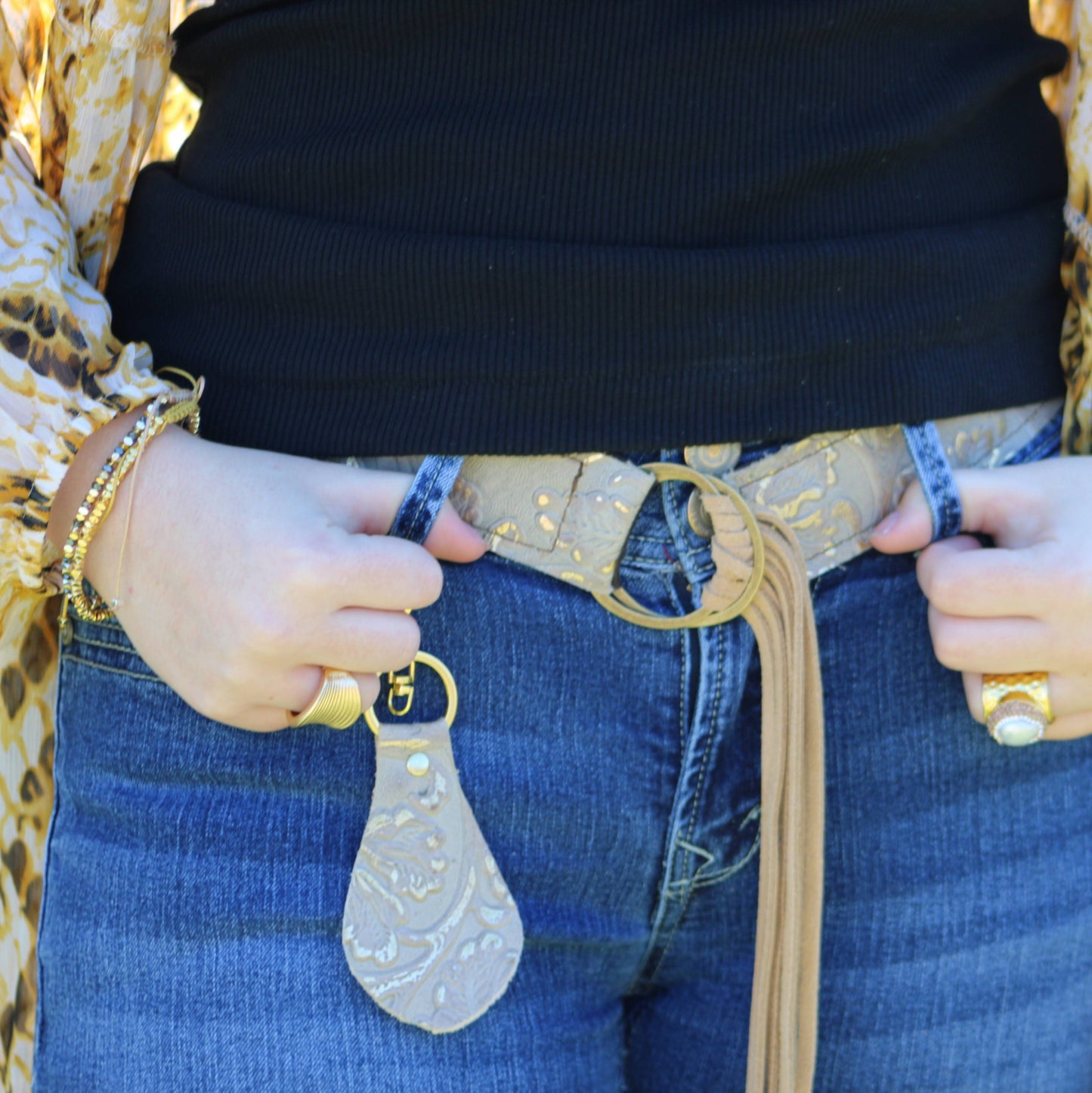 Freshwater Pearl Cuff Statement Ring 012t