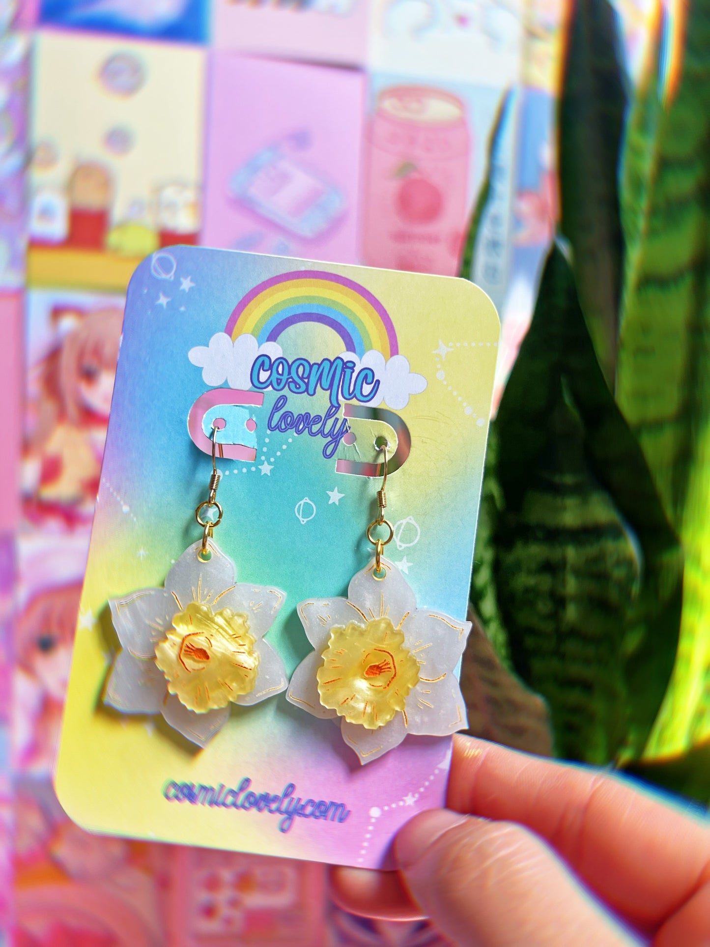 Daffodil Earrings