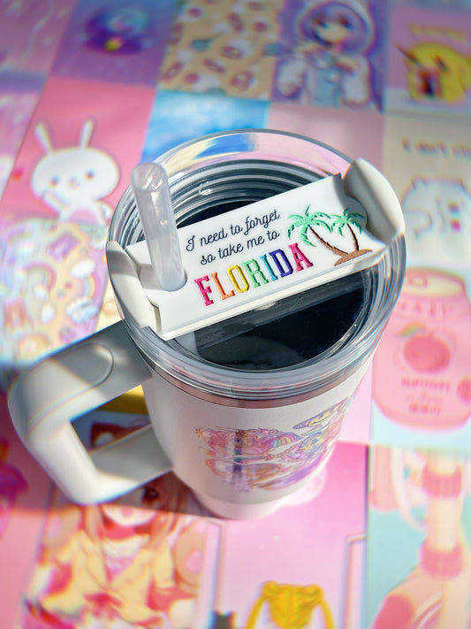 Take me to Florida Rainbow H2.0 Cup Topper 40oz | 30oz | 20 oz