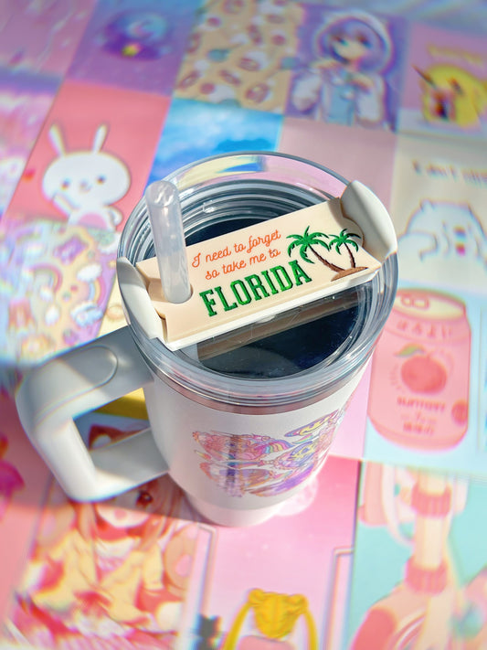 Take me to Florida Orange H2.0 Cup Topper 40oz | 30oz | 20 oz