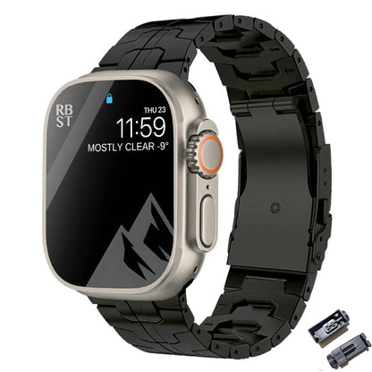 Titanium Metal Watchband For Apple Watch Ironman Basic Version