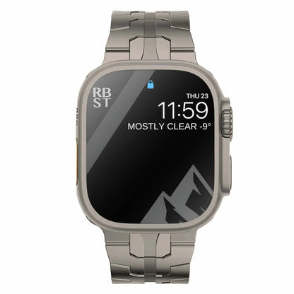Titanium Metal Watchband For Apple Watch Ironman Basic Version