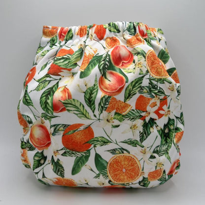 Wilder Cloth Pocket Diaper - Orange that Peachy