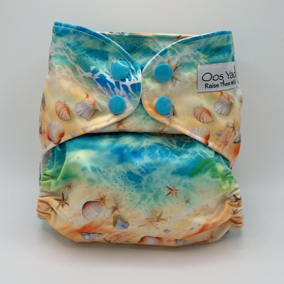 Wilder Cloth Pocket Diaper - Seas The Day