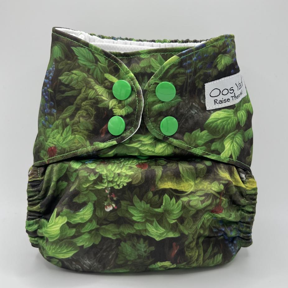 Wilder Cloth Pocket Diaper - Medicinal Alaskan Plants