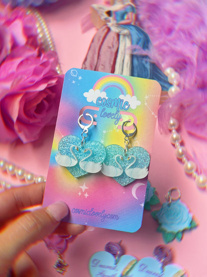 Queen Swan Earrings