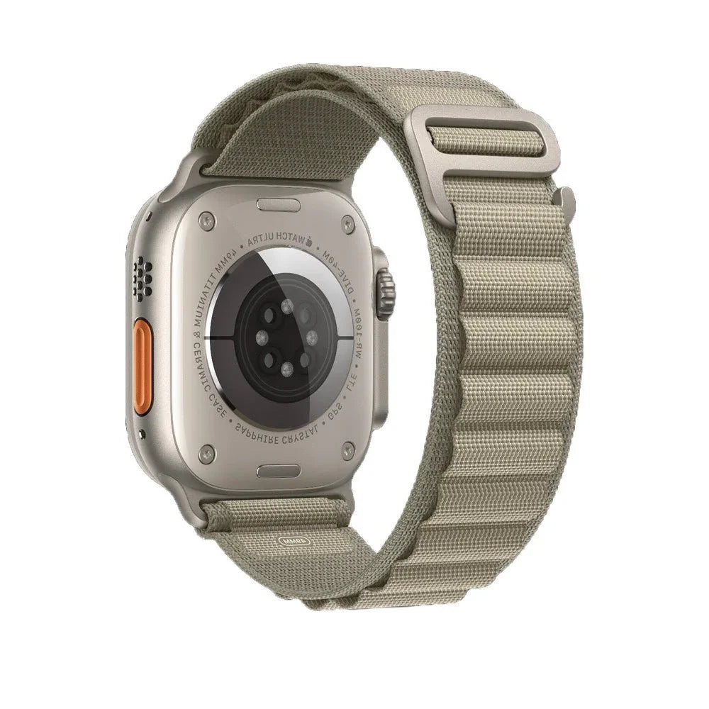 Stretch Alpine Loop Band for Apple Watch – Nylon D-Hook Strap