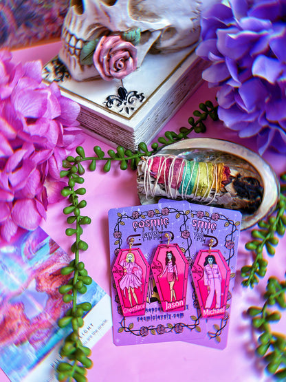 BARBlE Coffin Slasher Earrings