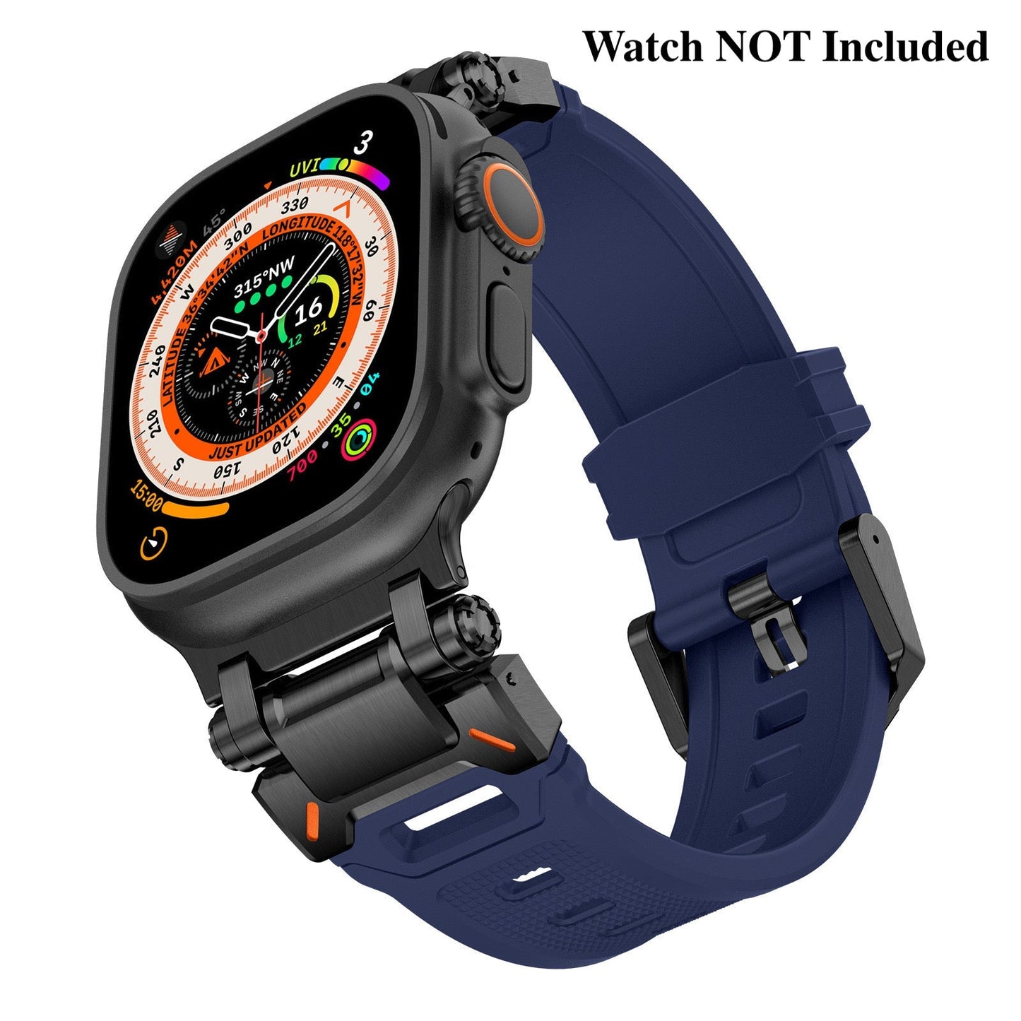 Explorer Silicone Band For Apple Watch