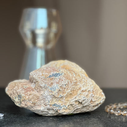 Amethyst and quartz crystals, semi precious rocks