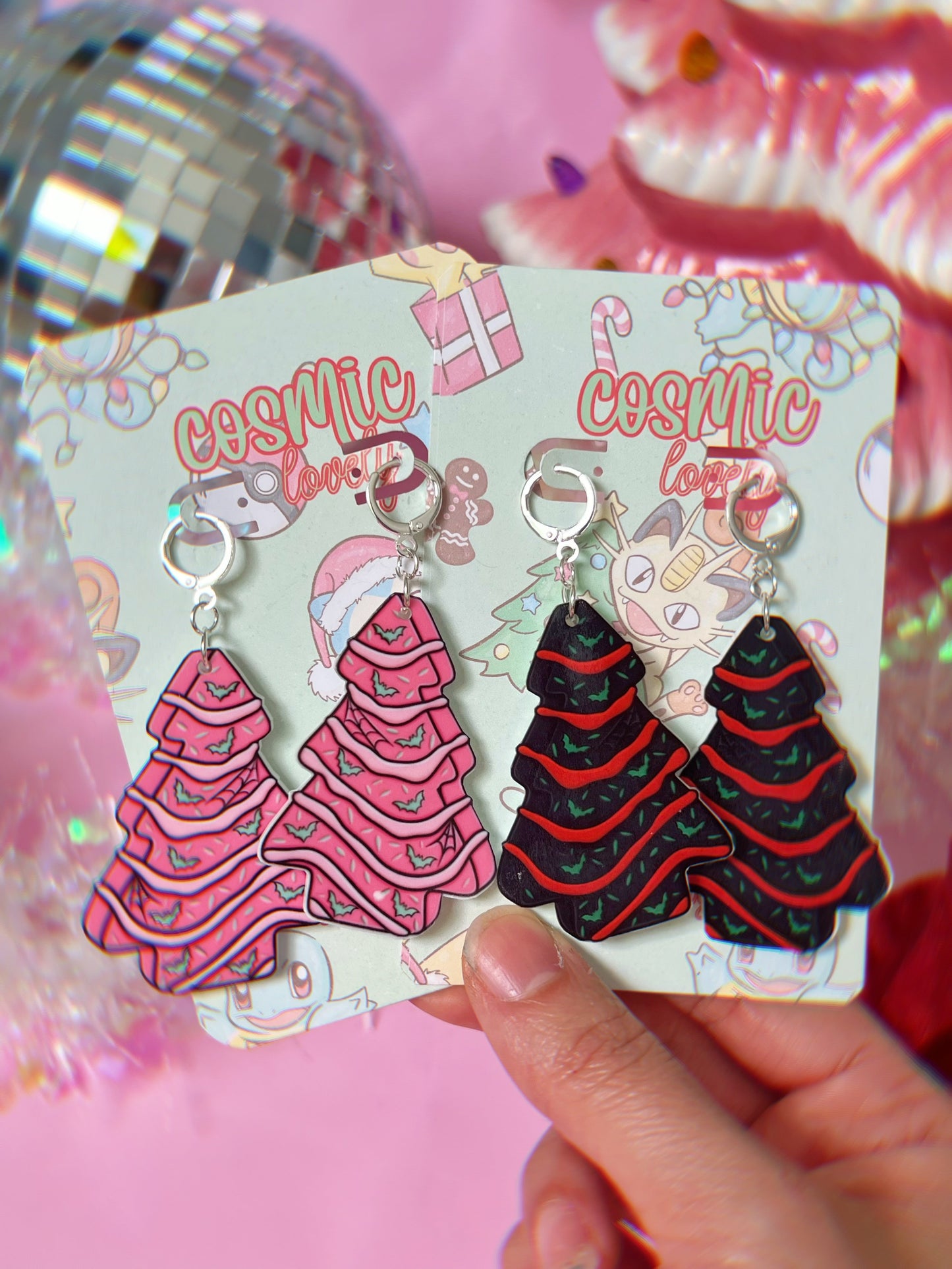 Gothmas Tree Cakes Earrings
